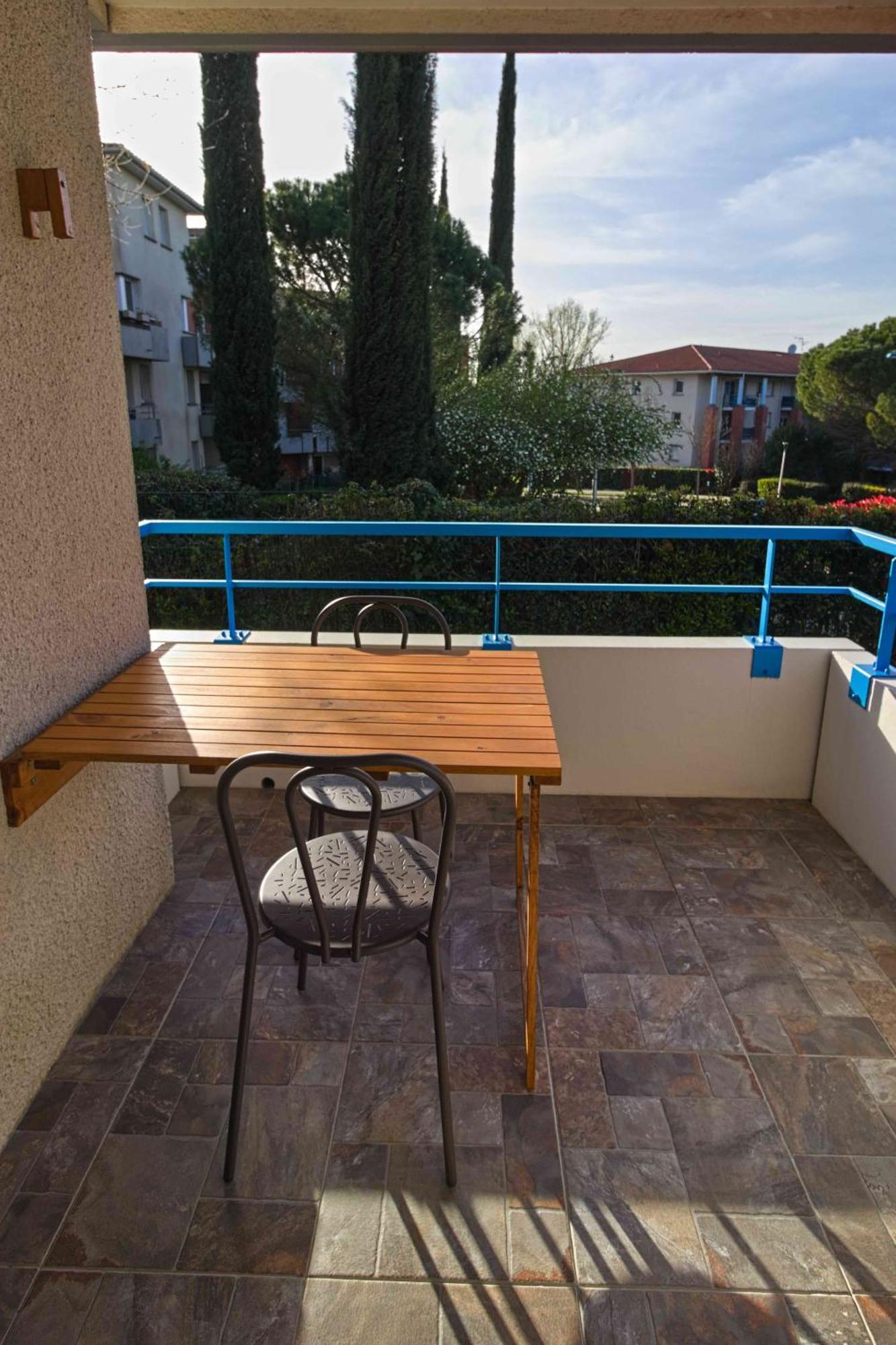 Appartement T2 Piscine Parkin Privee Colomiers Extérieur photo